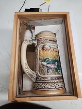 1988 Ducks Unlimited Mallard Beer Stein Second Edition  Waterfowl Series NIB 
