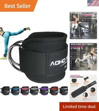 Unisex Ankle Strap Cuffs for Cable Machines - Perfect for Home  Gym Workouts