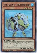 1st Ed Super Rare Gizmek Arakami, the Hailbringer Hog DAMA-EN018 Dawn of Majesty