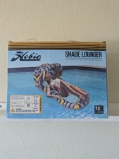 Hobie Shade Lounger 72” With Cup And Phone Holder Pool Float Raft Inflatable NEW