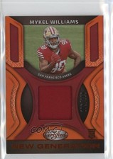 2025 Certified New Generation Jerseys Mirror Orange 185/249 Mykel Williams 04tw