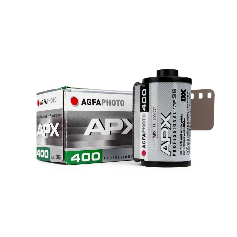 Agfa APX 400 135-36 S/W b/w Schwarz- Weißfilm Schwarzweißfilm Kleinbildfilm 35mm - Bild 3 von 3