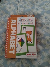 Alphabet Flashcards 50 cards 