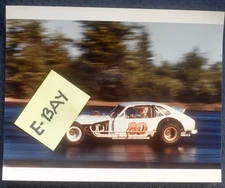NASCAR Pit Road reporter Dick Berggren racing at Beech Ridge Speedway