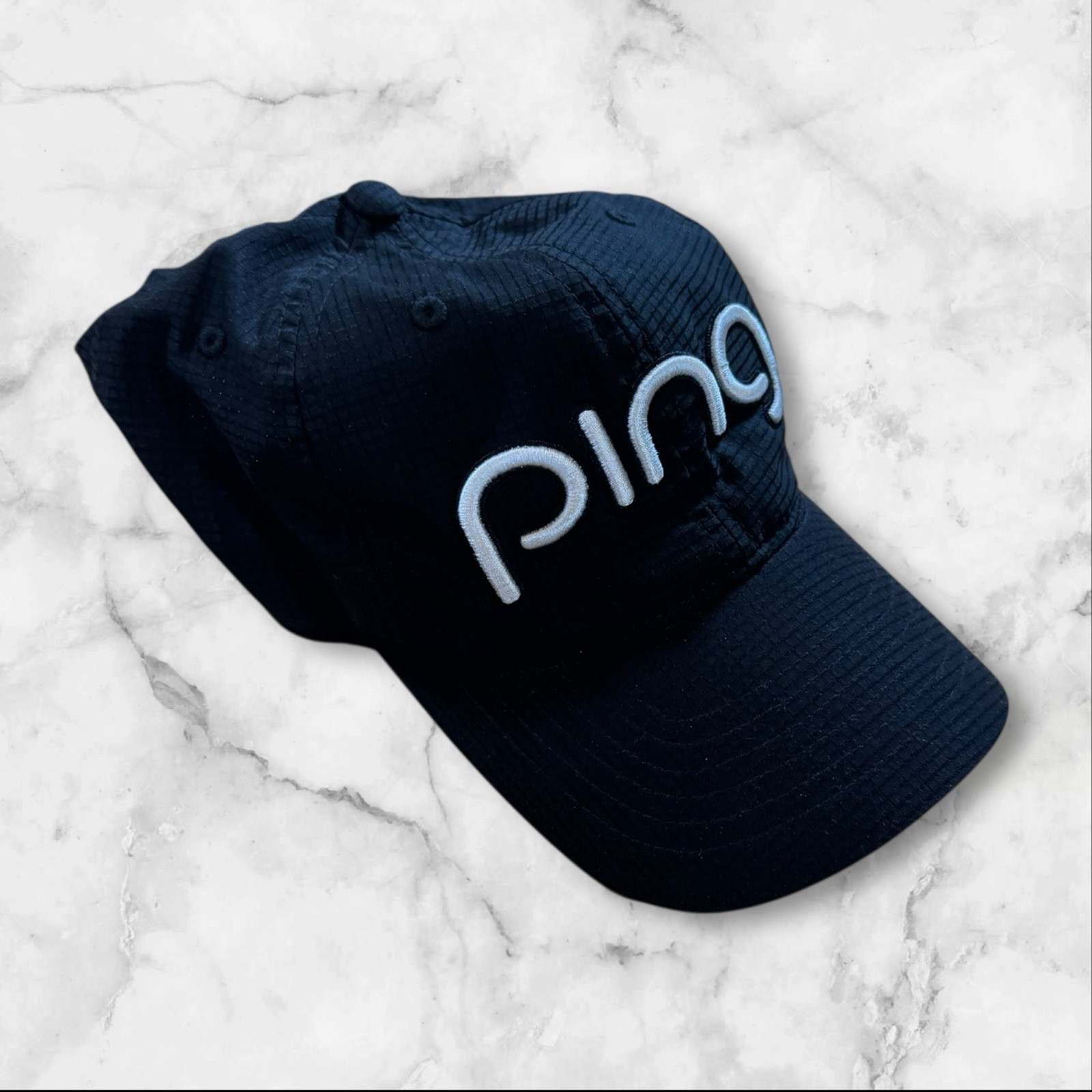 PING Performance Golf Resort Hat Cap Black Perfor… - image 4
