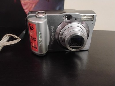 Canon PowerShot A40 2.0MP Digital Camera.Works Great.