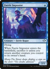 Faerie Impostor [Duel Decks: Speed vs. Cunning] Moderately Played