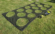 Football Training Agility Ladder & Cones Set Inc. 12ft x 6ft Goal Target