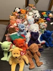Vintage Beanie Baby Bear Lot of 25 with Tags