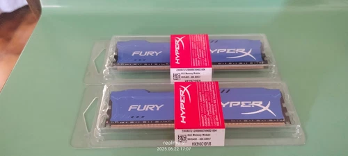 RAM 16gb DDR3 ( kit 2x 8GB ) KINGSTON HyperX FURY 1600MHz H316C10F/8 SEALED