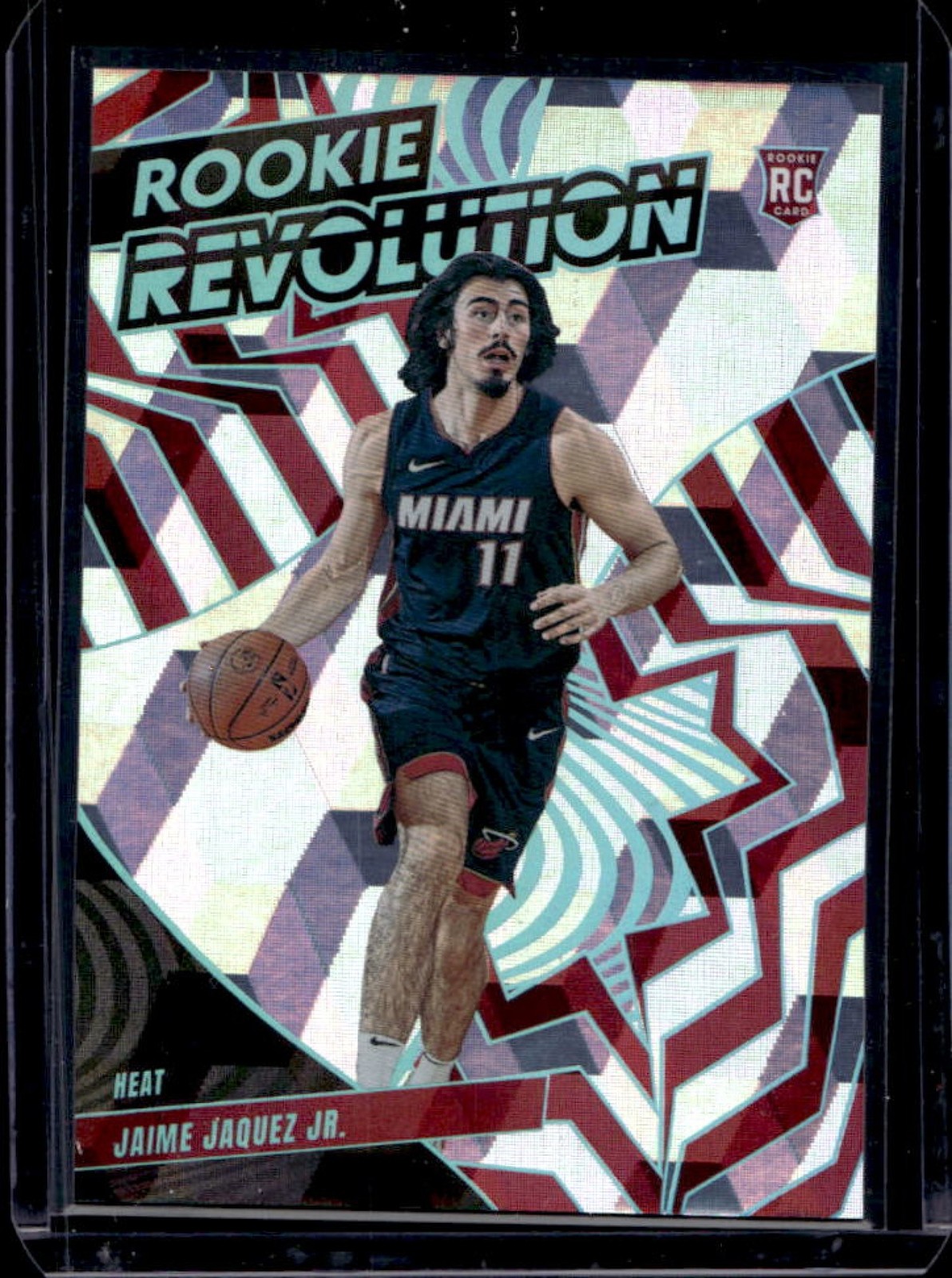 2023-24 Panini Revolution Jaime Jaquez Jr. Rookie RC Cubic Rookie #38/50 Heat