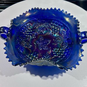 Blue Carnival Glass | eBay