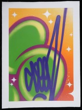 SEEN RICHARD MIRANDO Original Painting SIGNED + STICKERS COPE2 JONONE BANKSY