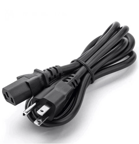 Power Supply Cable Cord 3-Prong Wall Plug for Epson PowerLite Projector 600 640