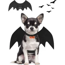Halloween Dog Bat Wings Costume Pet Halloween Cosplay Party Dress up Costume for