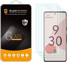 3 Pack Tempered Glass Screen Protector for Google Pixel 6, Bubble Free, Scratch