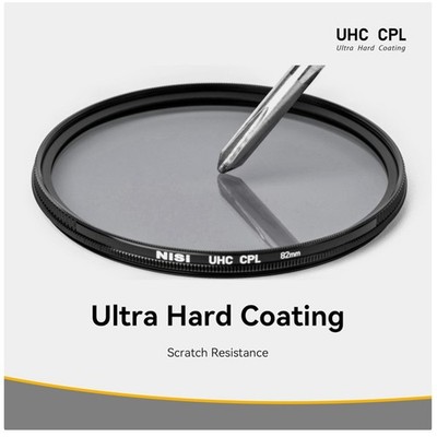 Slim 77mm CPL Filter, Waterproof & Scratch Resistant