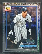 Aaron Judge 2026 Topps Series 1 Flag Ship 91C-82 Mojo Refractor Yankees 
