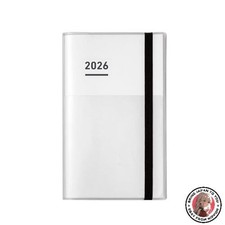 NEW Kokuyo Jibun Techo First Kit Planner 2026 Monthly/Weekly A5 Slim White