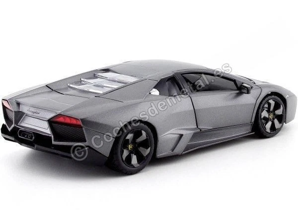 2008 Lamborghini Reventon Gris Gunmetal 1:24 Rastar 34800 - Imagen 2 de 4