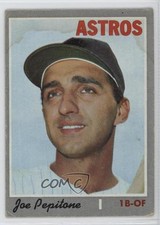 1970 Topps Joe Pepitone #598 0sm1