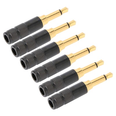20x 3.5mm 2-Pole HIFI Headphone Mono Male Plug Jack Replacement For Ca Fit