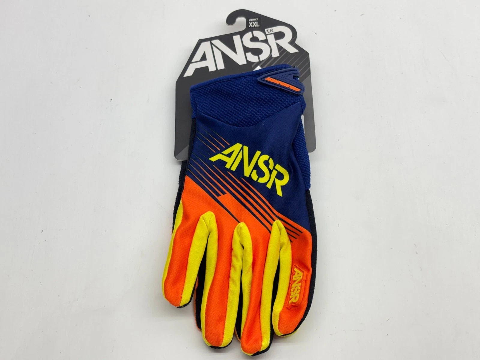 New Answer Men's Gloves 2XL Black Blue Orange Yellow XXL Riding Hand Gear MX