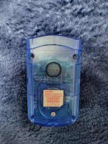 Dreamcast Visual Memory Clear Blue HKT-7000 North American Version