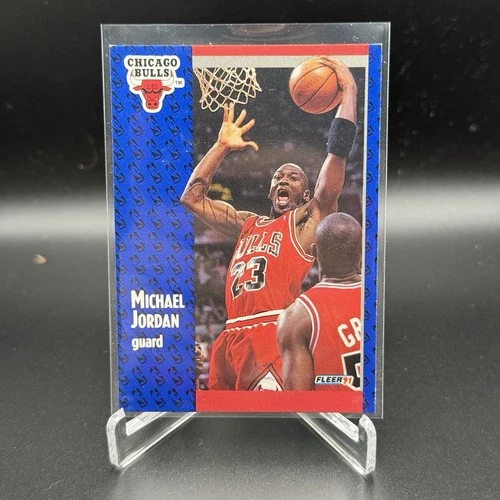 1991-92 Fleer Michael Jordan #29 Chicago Bulls NBA HOF