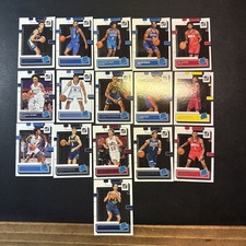 2022-23 Donruss Basketball 15 Card Lot Rated Rookies-Misc Players and Teams
