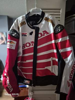 #ad Official Joe Rocket X Honda Motorcycle Jacket HRC $650.00
