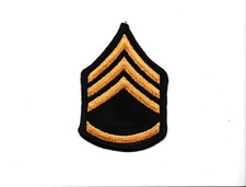 USA - Stoff-Abzeichen Staff Sergeant