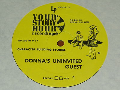 YOUR STORY HOUR - RECORD 36 - DONNA'S UNINVITED GUEST / NO GREATER LOVE - NEW LP