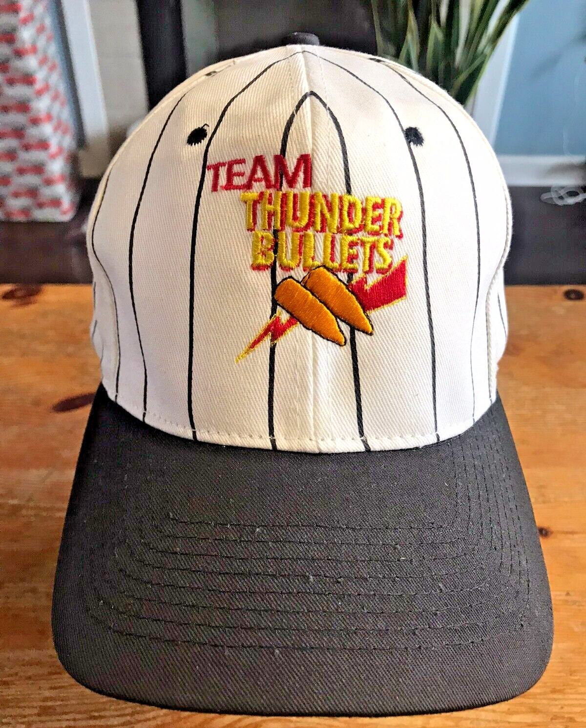 Team Thunder Bullets Snapback Baseball Hat Vintag… - image 1