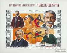 sierra leone sierra-léonais 9075-9078 Feuille miniature neuf 2017 pierre de coub