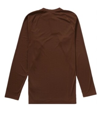 Supreme The North Face Base Layer L/S Top Brown FW22 XXL 2XL New