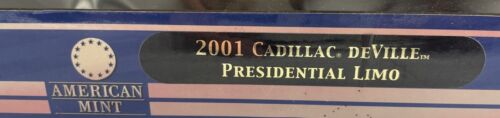 American Mint 2001 Cadillac DeVille Presidential Limo 1/24 Diecast Model in Box - Picture 3 of 7