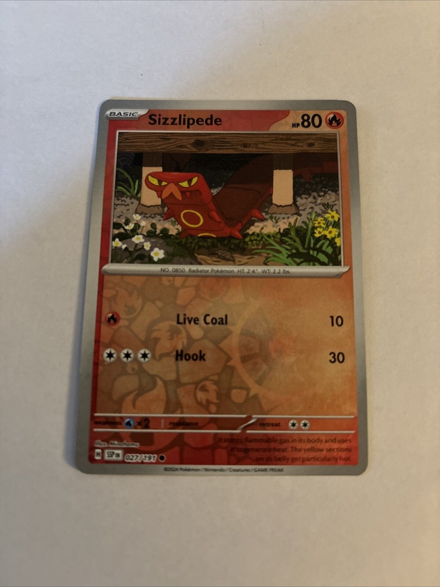 Sizzlipede 027/191 Sv08: Surging Sparks Reverse Holo | eBay