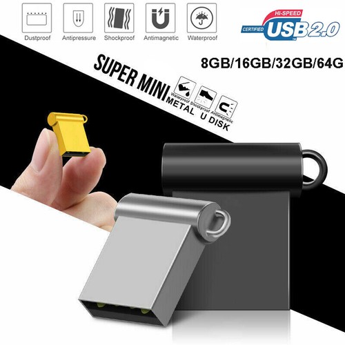 Mini USB Stick 2.0 64GB 32GB 16GB 4GB 2GB USB Flash Drive Speicherstick Pendrive - Afbeelding 7 van 17