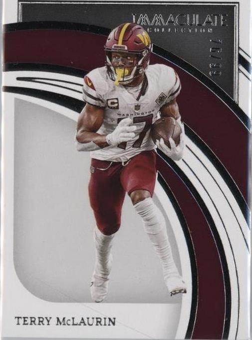 2022 Panini Immaculate Collection Terry McLaurin #96 - 1 of 2