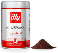 Illy Moka Classico Ground Coffee (3 Packs of 250g)