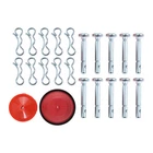 10Pcs Shear Pins Cotters Pins Kit 738-04155 for Craftsman Troy-Bilt Snow Blower