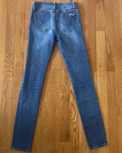 Hudson Cpsia Distressed Skinny Jeans Girls Size 14 - Picture 7 of 14