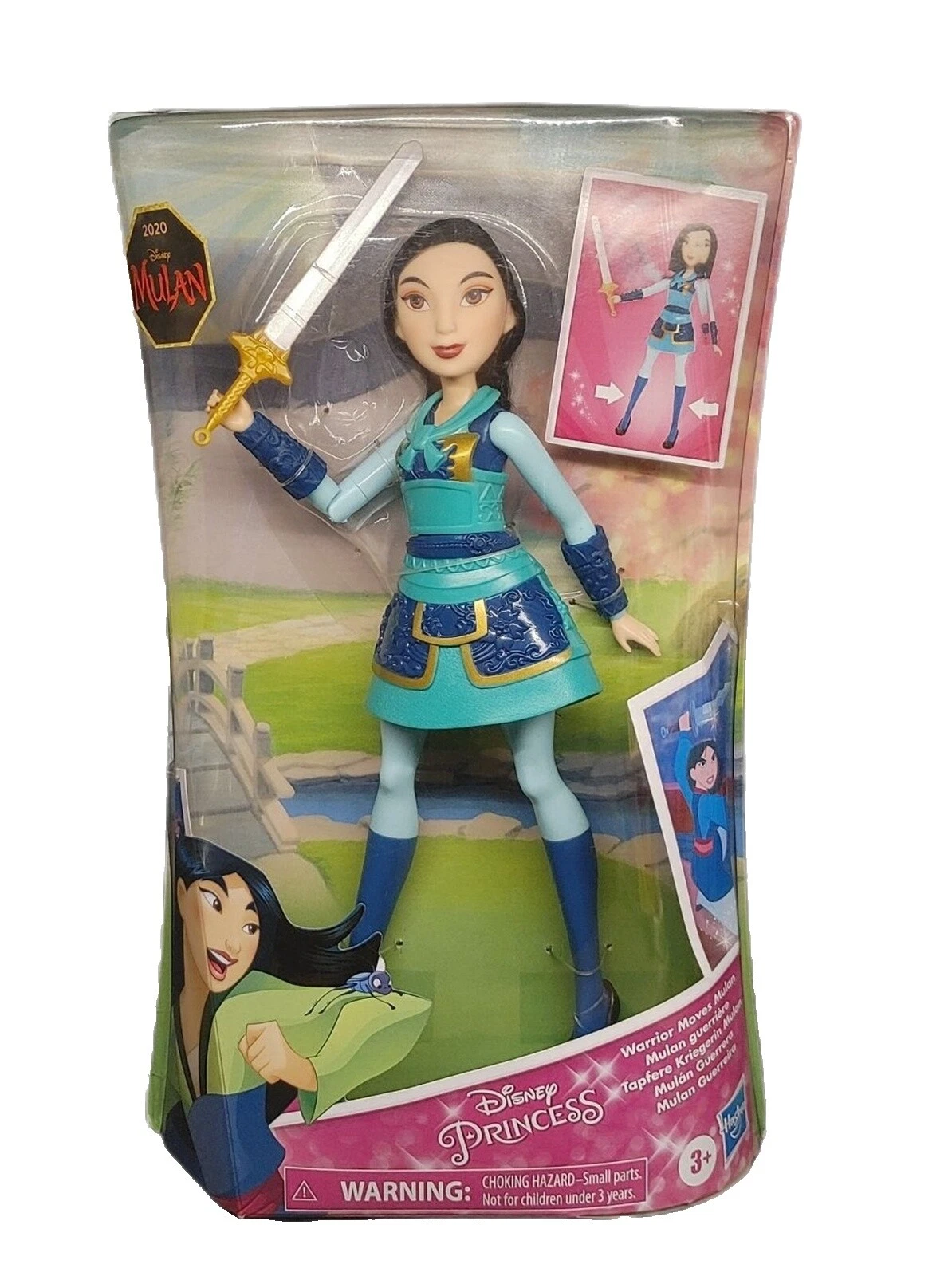Figuras de ação da Disney Mulan