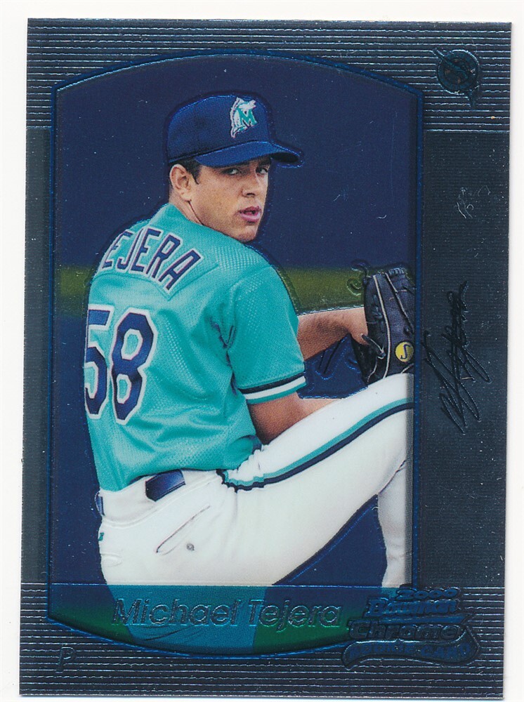 MICHAEL TEJERA 2000 BOWMAN CHROME #398 RC ROOKIE MARLINS MINT | eBay