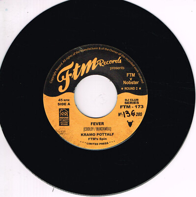 KRAMO POTTALF - FEVER b/w THE CLASS MATES - PAY DAY (Vintage RnB Dancers - FTM)