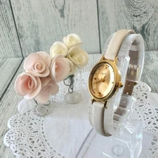 agete watch oval dial gold Used From Japan Check description