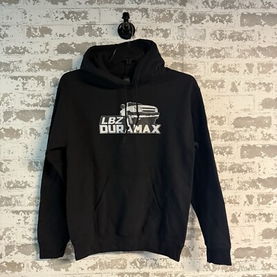 NEW - Aggressive Thread - LBZ Duramax - Black Hoodie - SMALL