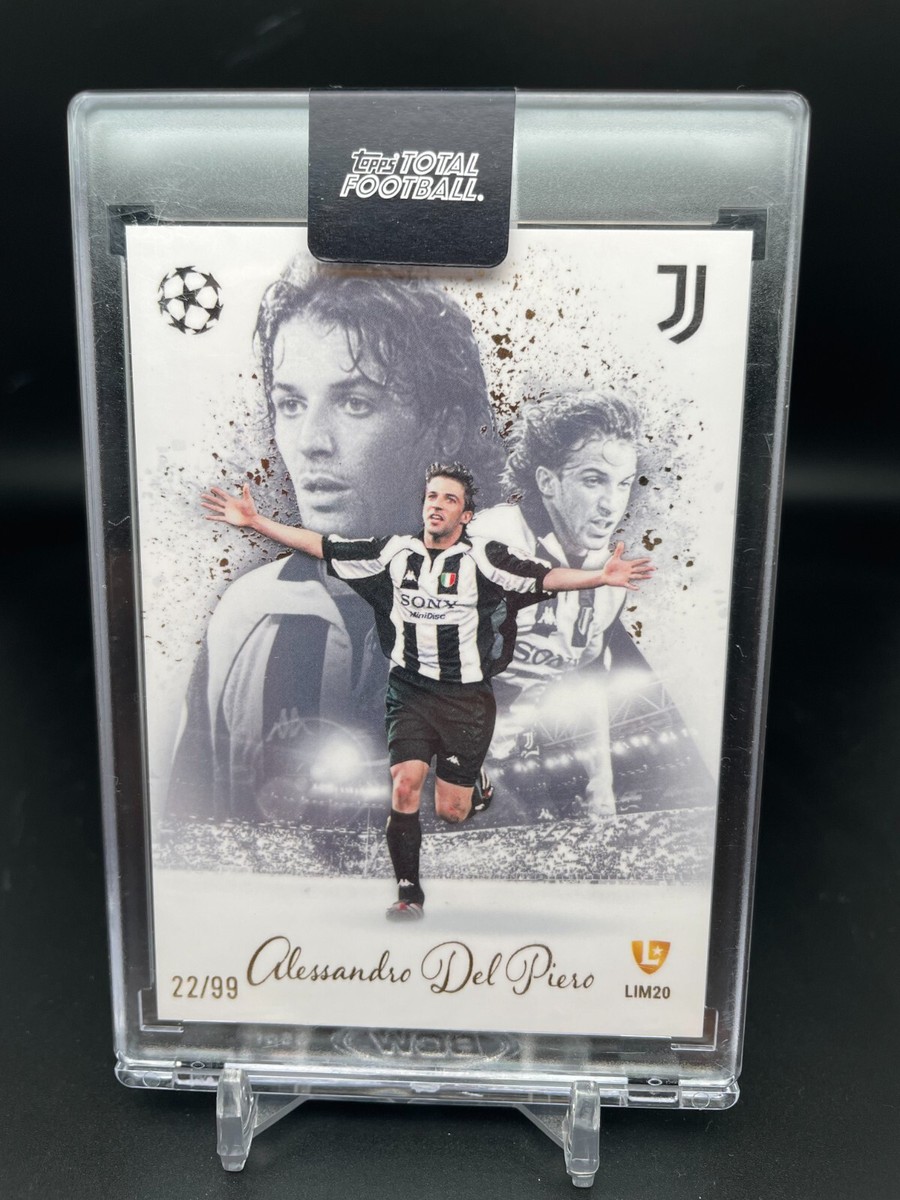 Alessandro Del Piero Limited /99 Topps Total Football | eBay
