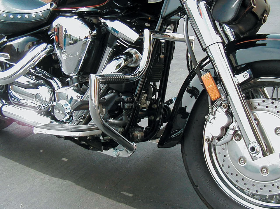 Barras delanteras Lindby Linbar (cromo) Yamaha XV1600/1700 Road Star 1998-2015 Foto 2 de 2